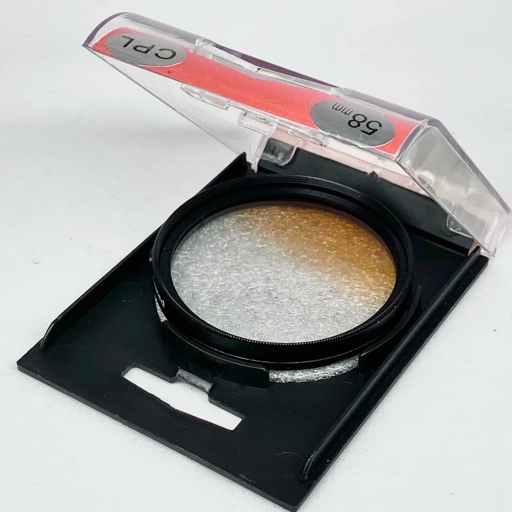 2 Digital Filters For 58 mm Lens Camera (Lot Of Two)